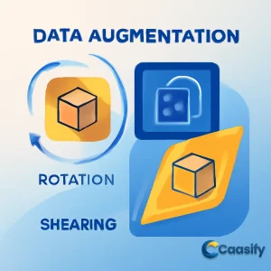 Data augmentation techniques like rotation and shearing to improve object detection accuracy.