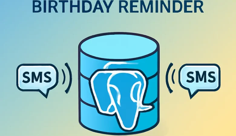 Create Automated Birthday Reminders with PostgreSQL, Twilio, Python