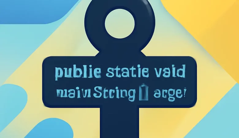 Master Java Main Method: Understand public static void main String args