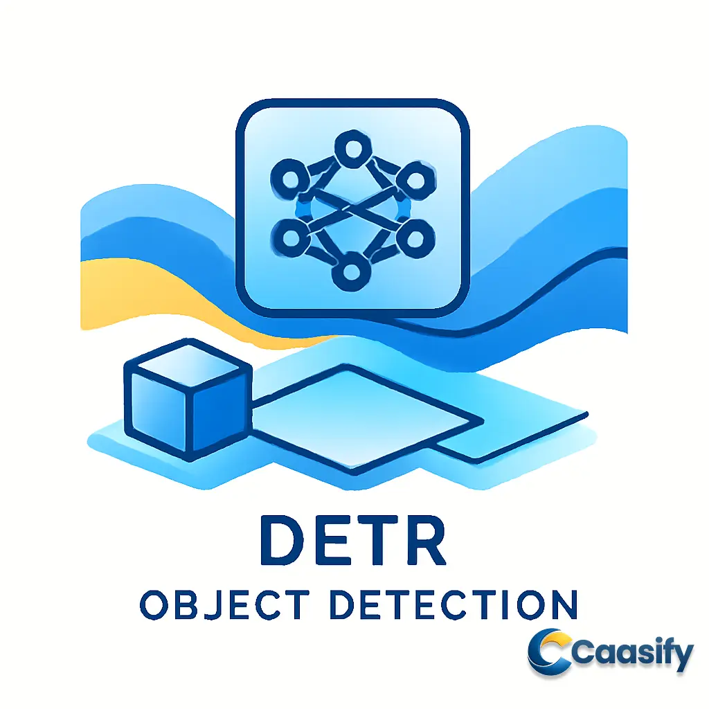 DETR transformer model for deep learning-based object detection using CNN feature extraction and transformer architecture.