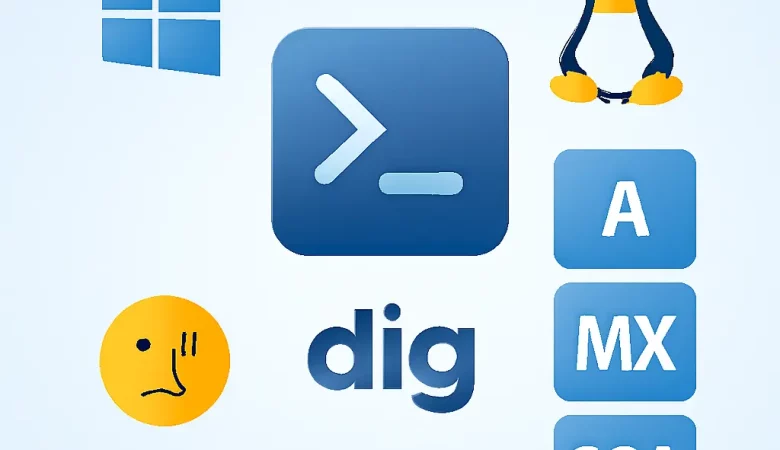 Retrieve DNS Information with DIG on Windows, macOS, Linux