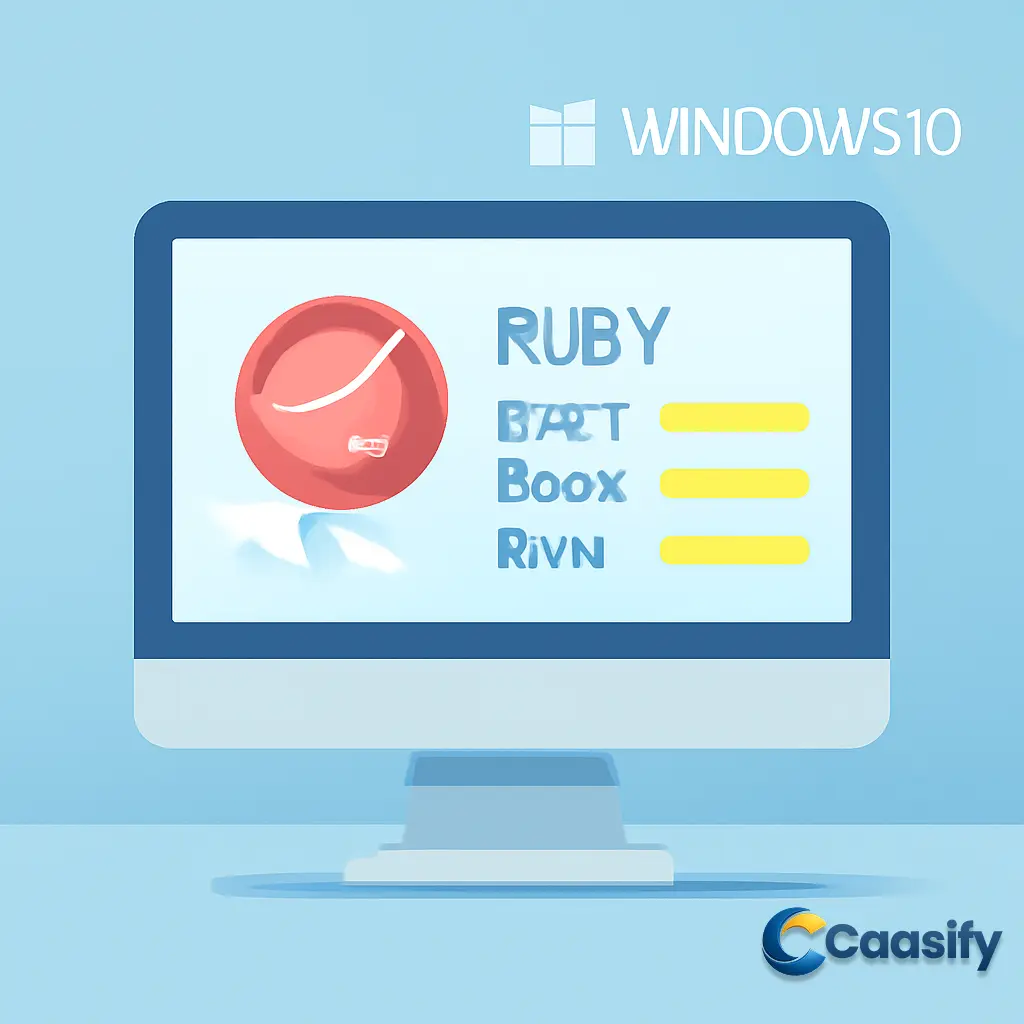 Setting up Ruby development environment on Windows 10 with Bash and Ruby Version Manager.