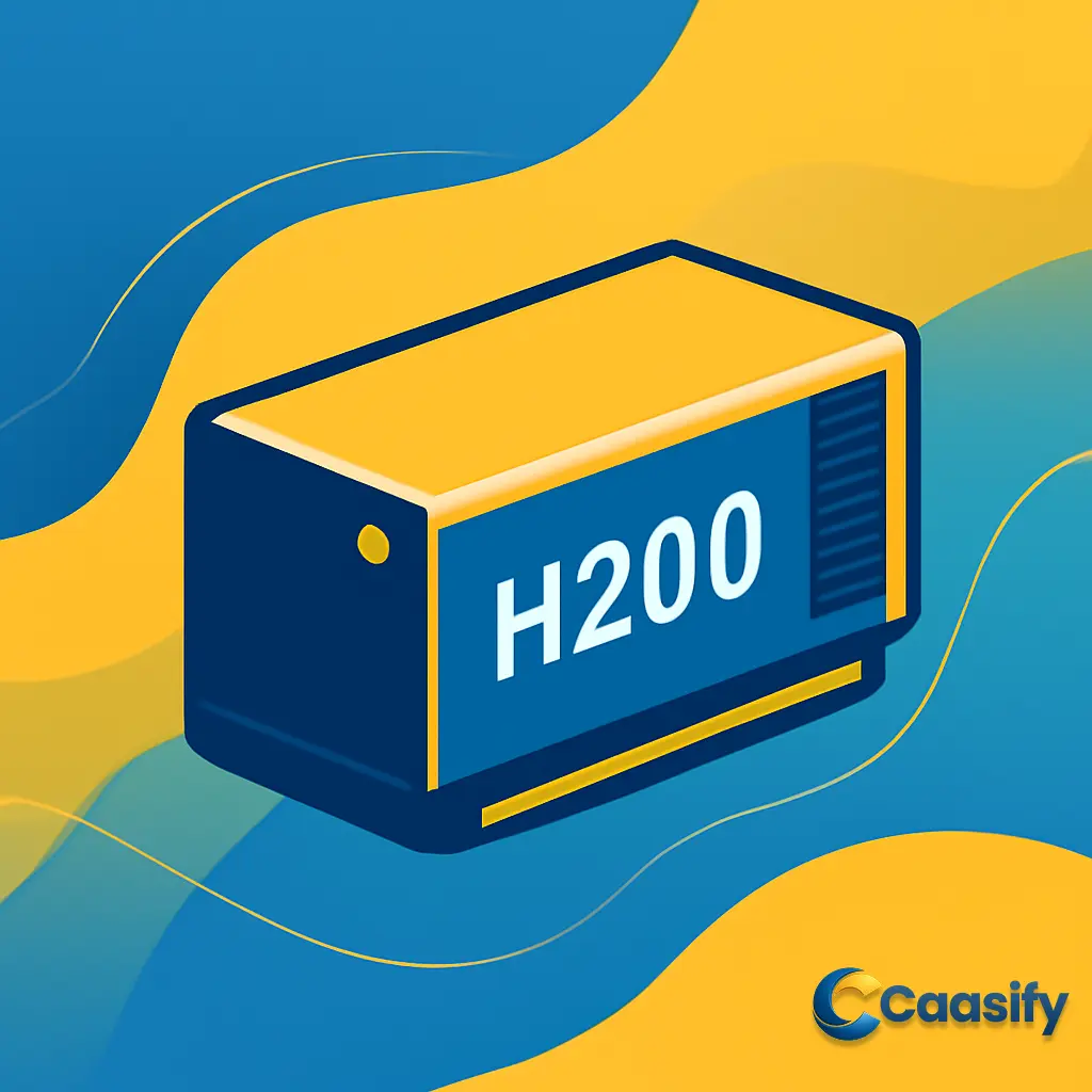 NVIDIA H200 GPU for AI development, showcasing advanced memory technology, Transformer Engine, and NVLink support for large language models.