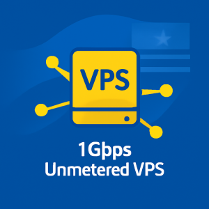 1Gbps unmetered VPS configuration offering full control, instant setup, and reliable performance.