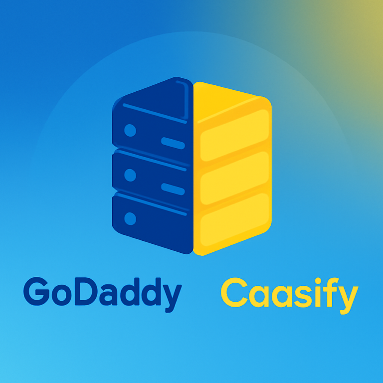 Comparison of GoDaddy VPS performance with Caasify’s superior features in hosting solutions.