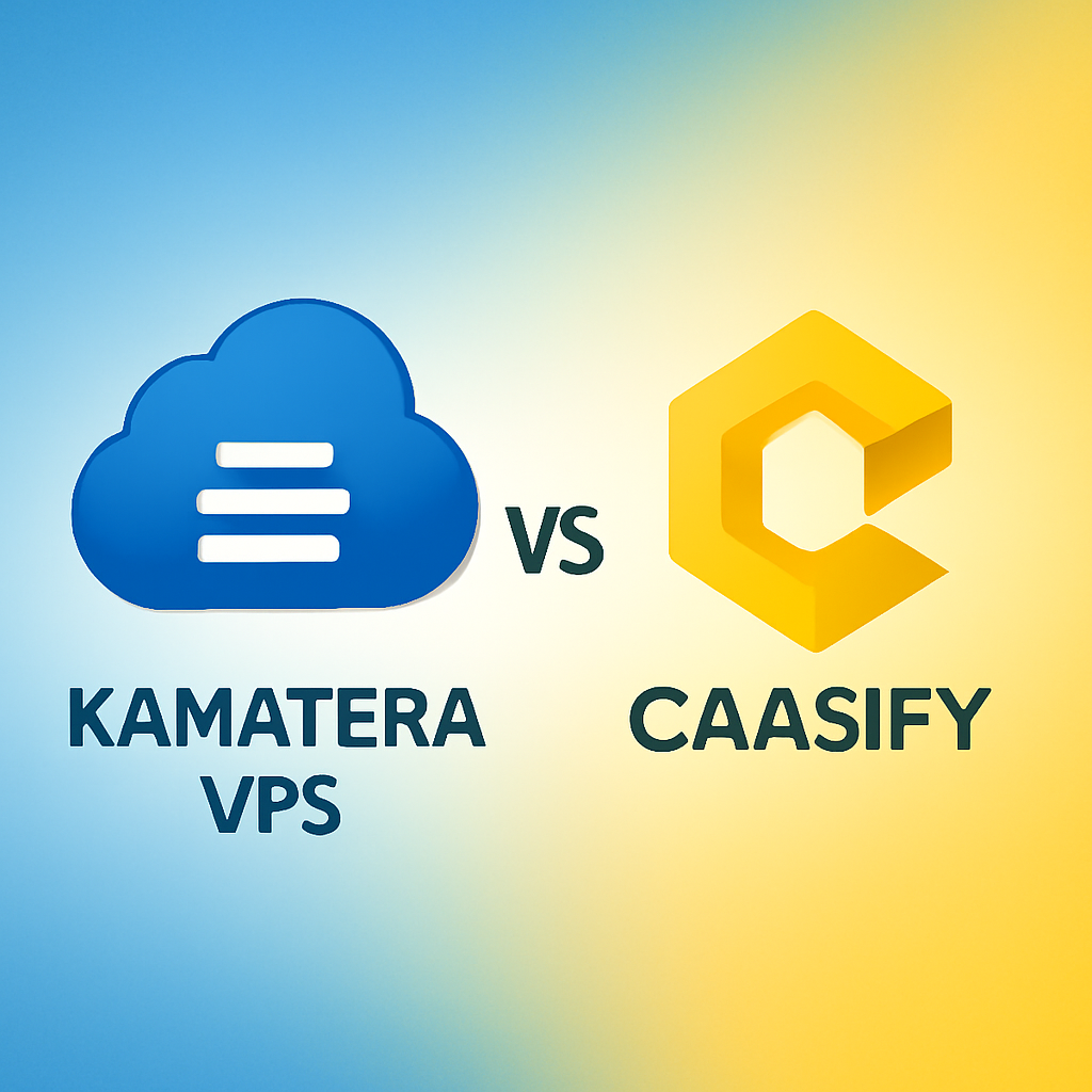 Kamatera VPS compared with Caasify for cloud hosting solutions and performance.