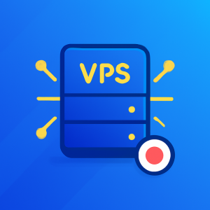 VPS server setup in Japan with network lines and control panel for instant configuration and full control.