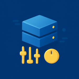 Image showcasing the simplicity of VPS Milan configuration with instant setup and full control, emphasizing quick and secure hosting.