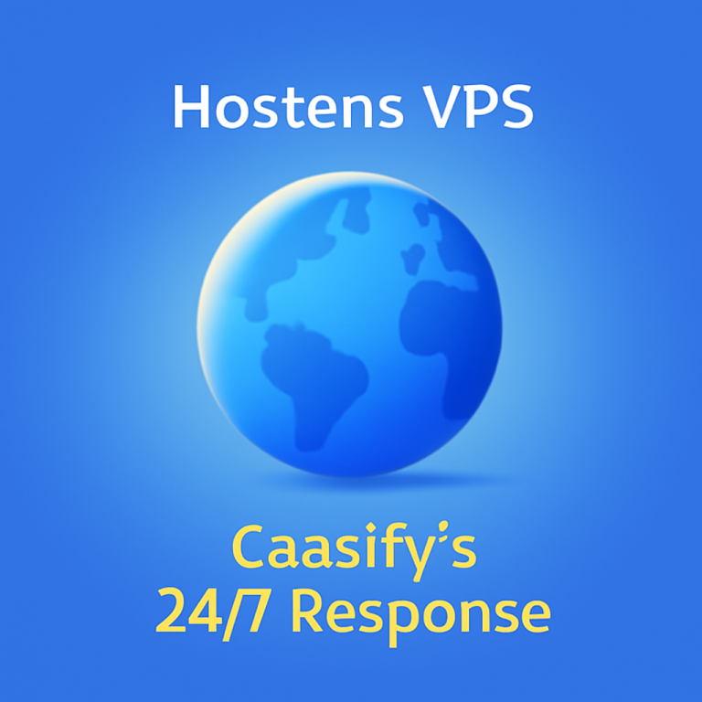 Hostens VPS support delays impacting business operations compared to Caasify’s rapid 24/7 customer response.