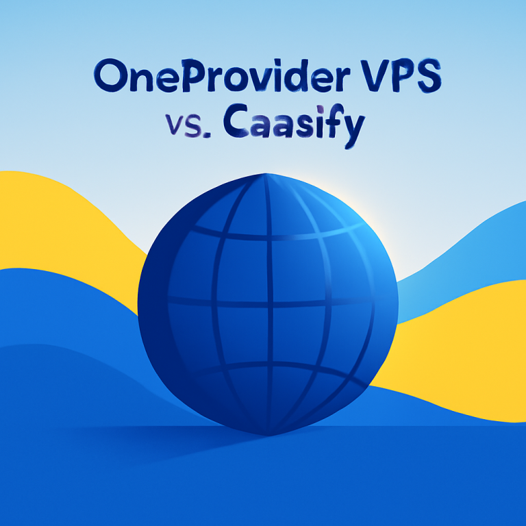 Comparison of OneProvider VPS performance consistency and reliability with Caasify for business hosting.