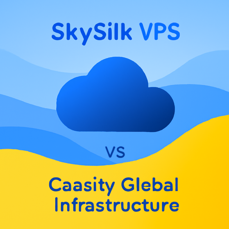 SkySilk VPS vs Caasify global infrastructure, highlighting performance benefits and scalability for businesses.