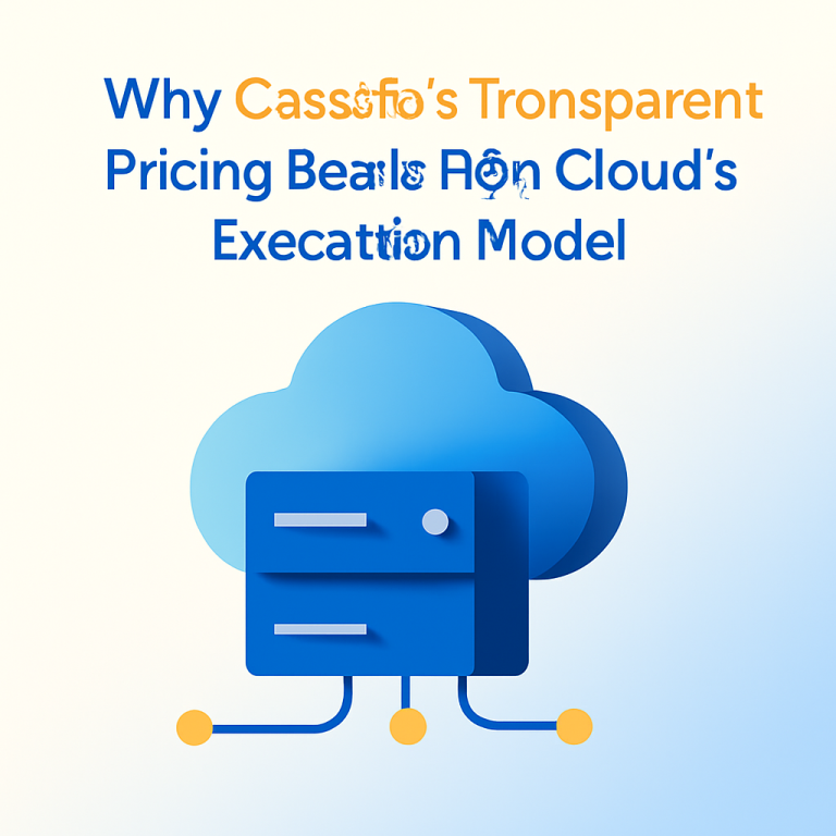 Comparison of Caasify's transparent pricing vs n8n cloud's execution-based model for automation.