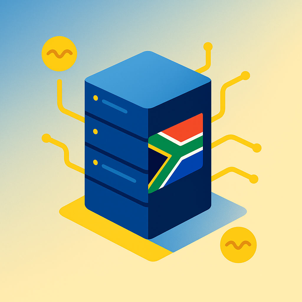 Buy VPS South Africa servers with NVMe storage for high speed performance and low latency network connectivity.