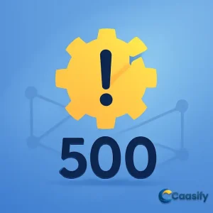 Step-by-step guide to fixing 500 internal server errors on websites.