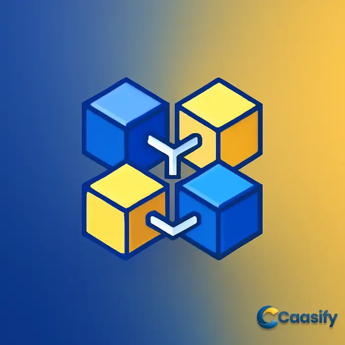 Illustration of cryptocurrency basics, showcasing blockchain and decentralized technology.