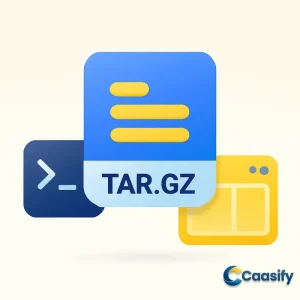 Step-by-step guide on how to extract tar.gz files in Linux using command-line and graphical tools.