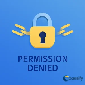 Resolving the 'Permission Denied' error in Linux with file permission adjustments and sudo usage.