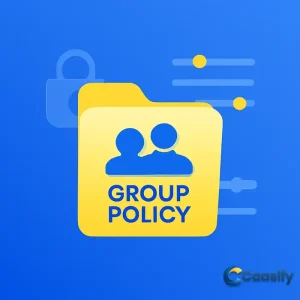 Group Policy configurations in Windows for system administration and security management.