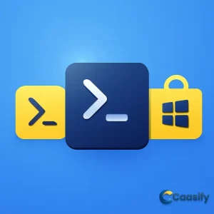 Illustration of Windows Subsystem for Linux (WSL) installation process for developers.
