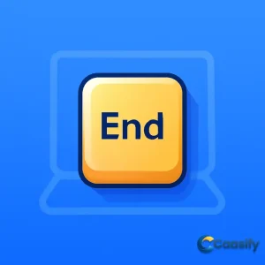 Keyboard shortcut to move to the end of a line in Nano text editor.