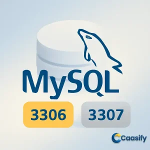 Visual guide to MySQL port numbers and secure configuration options for database connections.