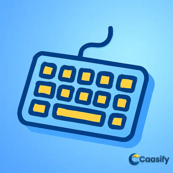 A detailed setup guide for on-screen keyboard for Windows, showcasing the keyboard interface.