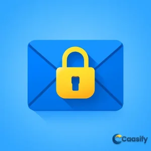 A visual representation of the SMTP protocol for secure email communication.