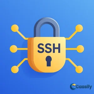 Illustration of SSH port forwarding setup to enhance network security and data transfer.
