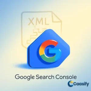 A visual representation of submitting a website to Google to improve SEO rankings and visibility.