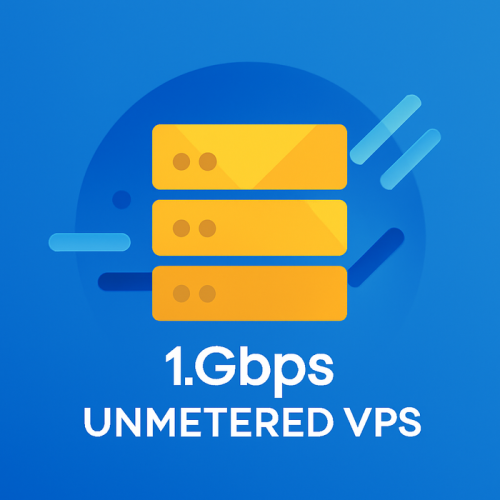1Gbps unmetered VPS providing fast and reliable hosting for scalable business projects.