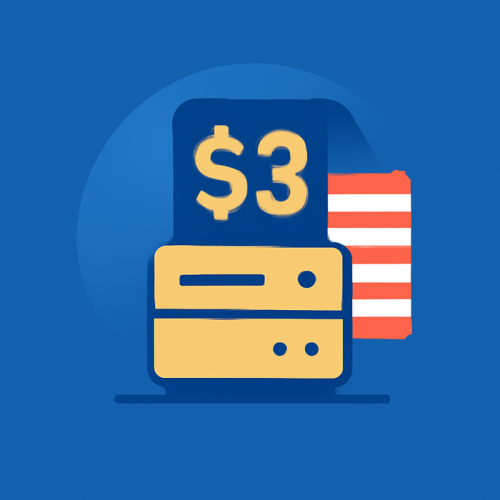 Affordable $3 VPS for U.S. projects to ensure fast and scalable business growth.